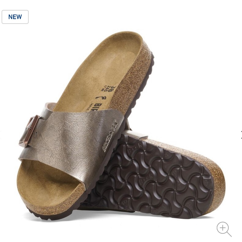 New Women’s Birkenstock Catalina Bronze Sandal Size 39